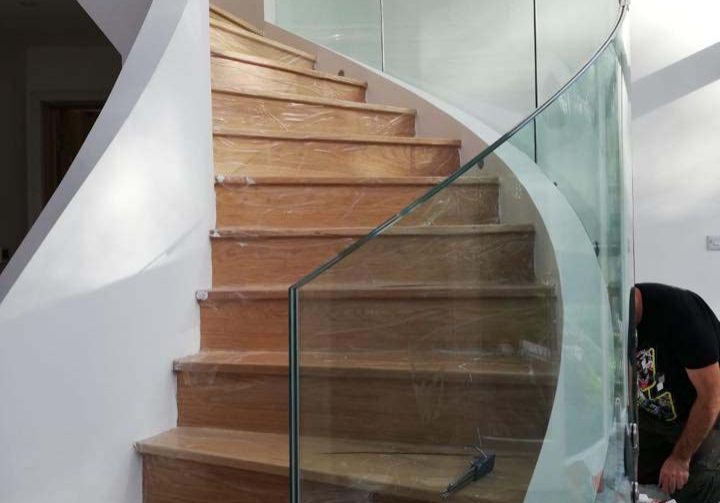 Glass balustrade